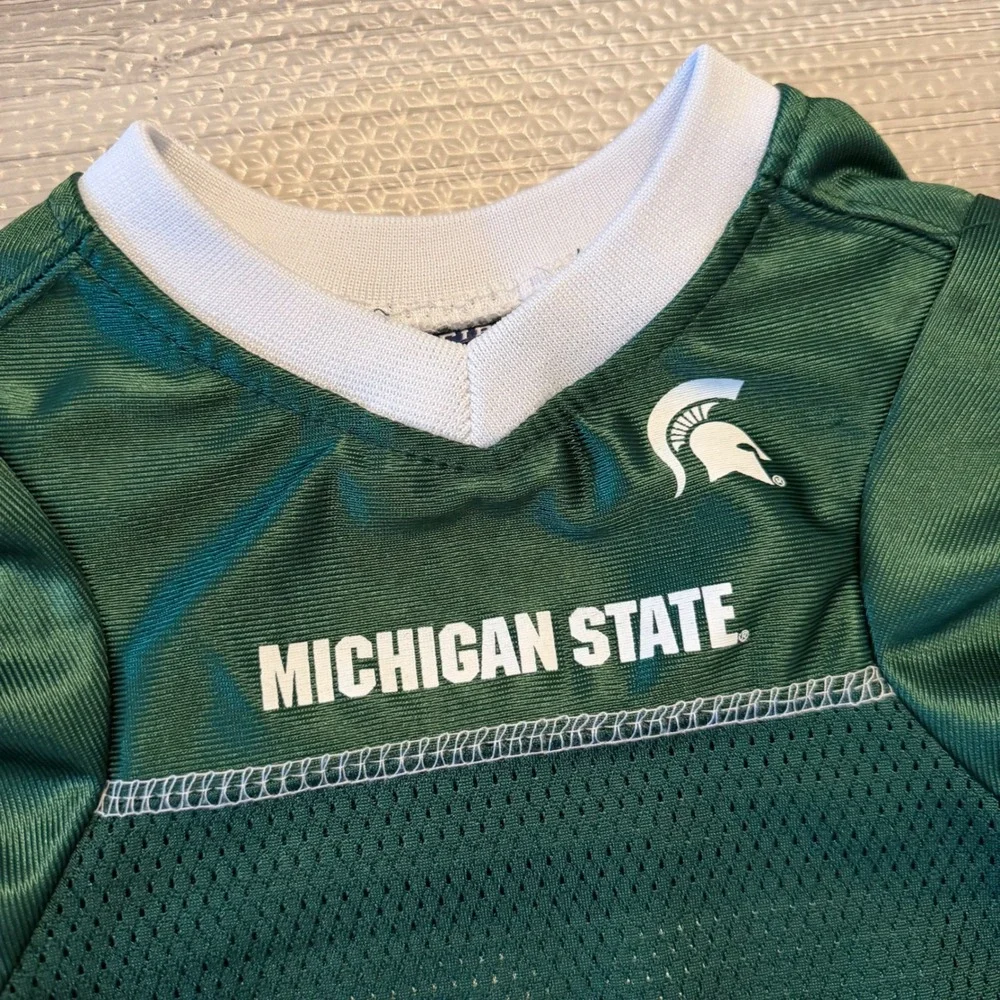 Pets First Michigan State Spartans Pet Jersey Dog XL (Runs Small) Green Mesh